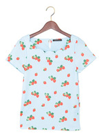 イチゴ柄／T/コン