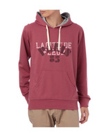 プリントプルオーバーパーカ/レッド系(068)