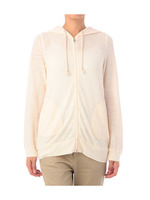 梨地フードパーカ/オフホワイト(004)