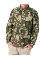 キルトシャツシャツ/カーキ系(927)