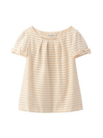 シアーボーダータックブラウス/ナチュラル(050)