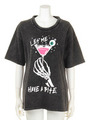 デスパーティーTシャツ/コーラルピンク