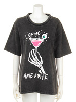 デスパーティーTシャツ/コーラルピンク