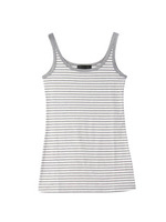 ボーダータンクトップ/ライトグレー(311)