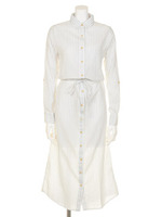 マキシシャツOP/ブルー