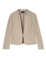 リップルノーカラージャケット/ブラウン系(643)