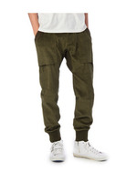 裾リブコーデュロイパンツ/ネイビー系(093)