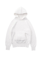 TOPメランジニットパーカー/ホワイト(001)