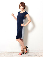 ストライプ×KT OP/NAVY