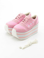 CANDY STAR HIGH SOLE SNEAKER/PINK