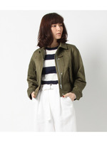 ARMYサテン ブルゾン/カーキ(027)