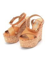 L´AUTRE CHOSE ウェッジサンダル/ブラウン系(042)