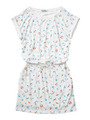 PALM TREE DRAWSTRING OP/WHITE