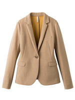 ジャージテーラードジャケット/ベージュ系(050)