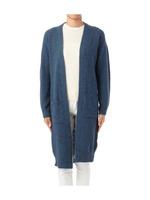 ニーレングスカーディガンニット/ダークグリーン(023)