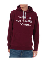 裏毛ロゴフード付きパーカ/ダークグレー(013)