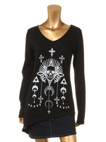 SUKLL CHARMアシメロンT/ブラック