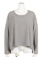 TESJ配色カットソー/L-GRAY