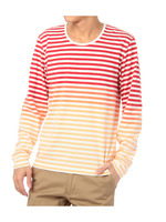 グラデーションボーダープルオーバー/レッド系(162)