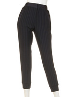 ストライプパンツ/ネイビー