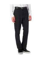 ドビーチェックフレックスパンツ/グレー系(911)