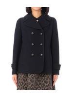 バックプリーツピージャケット/オフホワイト(003)