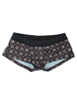 モノグラム調ヒップハンガーパンツ/ブラウン系(319)