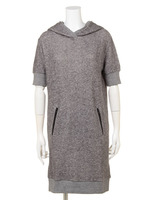 粗びき杢スウェットフーディ/NVY