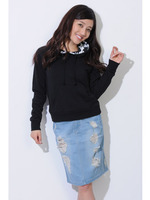 Flowerカモフラパーカー/WHITE