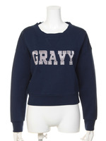 gravyスウェット/ネイビー