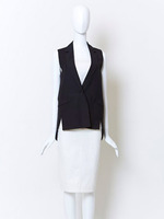 スリーブレスJK/グレー