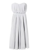 タックギャザーベアドレスワンピース/ピンク