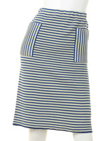 【CASUAL】マルチボーダータイトSK/ライム