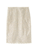 シャイニーレースミディ丈スカート/イエロー系(433)