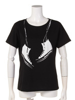 フェイクスニーカーTS/BLACK