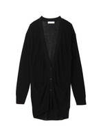 リネンレーヨンニットカーディガン/ホワイト(001)