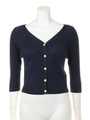 2WAYニットTOPS/ネイビー