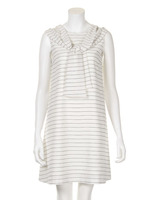 ストールフレアーワンピース/BLK