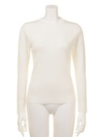 タイトニットプルオーバー/WHT