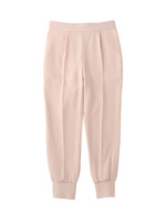 ダブルサテン イージーパンツ/ピンク系(070)