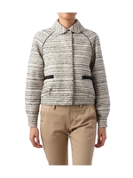 ラウンドカラーデザインジャケット/ネイビー系(352)