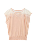 レーシーニット/オフホワイト(003)