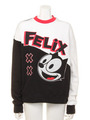 Felix Color Block Crew/OFF WHITE