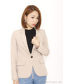 ベーシックテーラージャケット/ベージュ