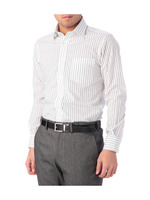 モノトーンパターンドレスシャツ/ブラック(219)