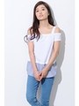 レイヤード風TOP/WHITE