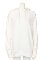 ロングパーカー/ブラック