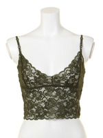 ゴシックレースビスチェ【EDGE】/カーキ