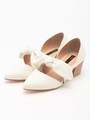Ribbon Lady Shoes/Beige