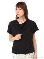 ドレープカットソー/グレー